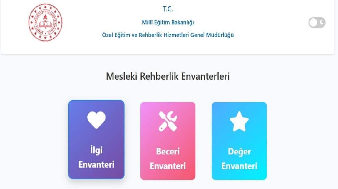 Öğrencilerimizin Mesleki Yönelimlerini Güçlendirecek Envanterler Uygulanacaktır